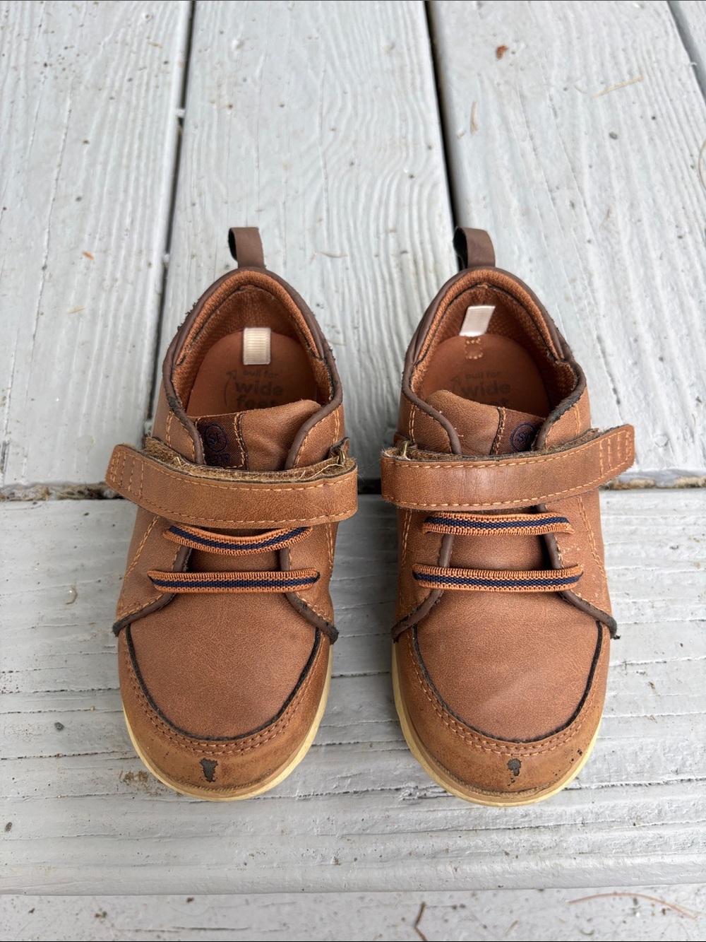 Stride Rite Ethan Brown Kids Sneakers
